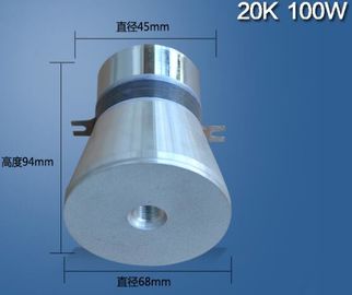 20 transducteur ultrasonique de puissance élevée de kilohertz 100w pour le décapant ultrasonique de réservoir