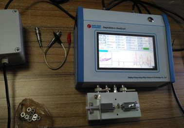 Essai ultrasonique d'analyseur d'instrument d'impédance de fréquence piézo-électrique de céramique