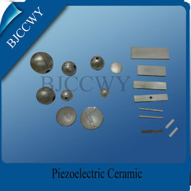 Céramique piézo-électrique spéciale de forme et de taille de demi-lune sphérique de rectangle