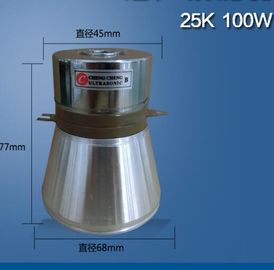 Capteur ultrasonique piézoélectrique 100W 25K de transducteur d'acier inoxydable