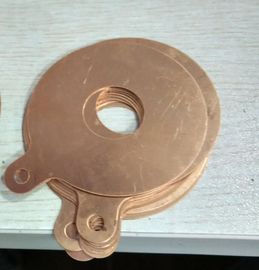 Résistance thermique de fiabilité de plat d'électrode d'anneau en céramique piézo-électrique élevé d'en cuivre
