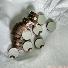 Forme ronde de bon plat en céramique piézo-électrique de résistance thermique pour les détecteurs ultrasoniques