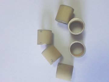 Résistance thermique de plat en céramique piézoélectrique de tube et d'anneau bonne pour les détecteurs ultrasoniques
