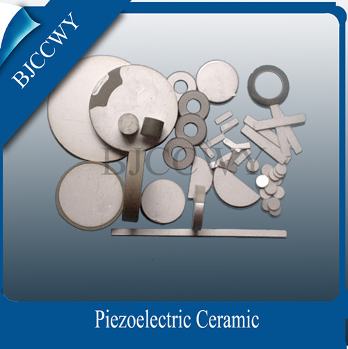Autour du plat en céramique piézoélectrique de beauté ultrasonique d'électrode de 38x6mm