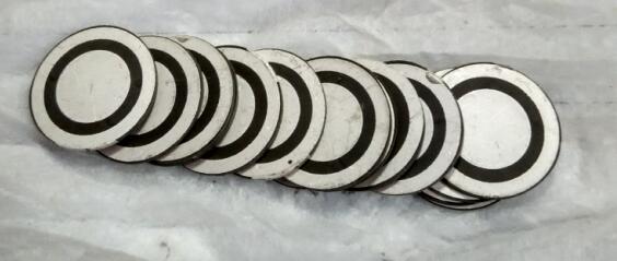 en céramique piézoélectrique d'électrode de matériaux de 20Cm x de 17cmx13cm Piezoceramic d'une part