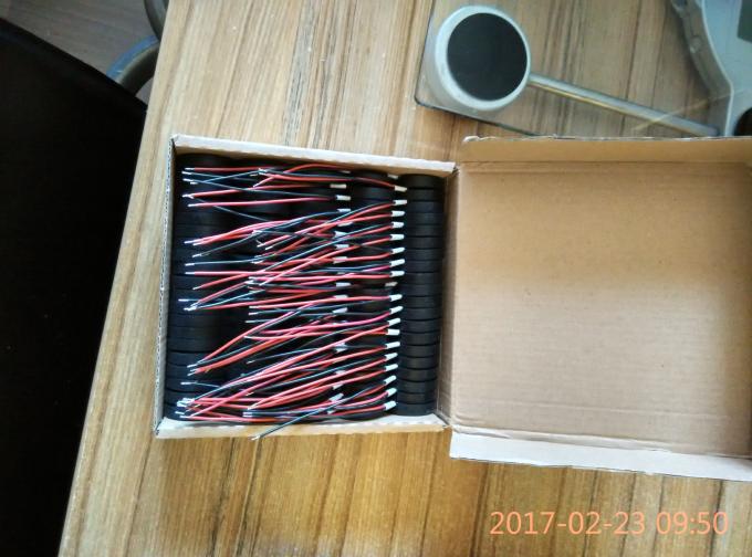 Transducteur en céramique piézo-électrique de pulvérisation avec les fils et le caoutchouc, Ø16mm Ø20mm Ø25mm Ø30mm 1.7M et 2.4M