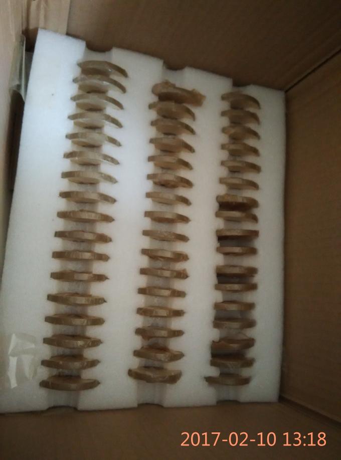 Matériel en céramique piézoélectrique rond des disques P8 P4 bonne construction de 43 x de 2mm