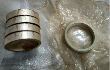 Disques en céramique piézoélectriques Pzt5 de Tubuler intérieurs et épaisseur argentée externe de la surface 7mm
