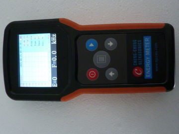 Mètre ultrasonique portatif de prise dans la fréquence de mesure de liquide