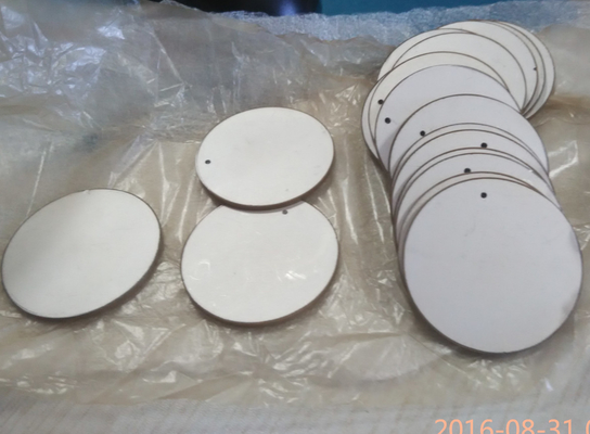 Matériaux ronds P4 P8 P5 de plat en céramique piézo-électrique de tube d'anneau d'application ultrasonique