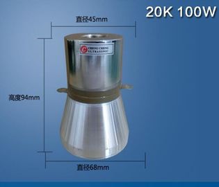 High Amplitude 20K Piezoceramic Transducer / High Frequency Ultrasonic Transducer