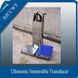 Transducteur ultrasonique immersif fait sur commande dans le domaine de nettoyage ultrasonique